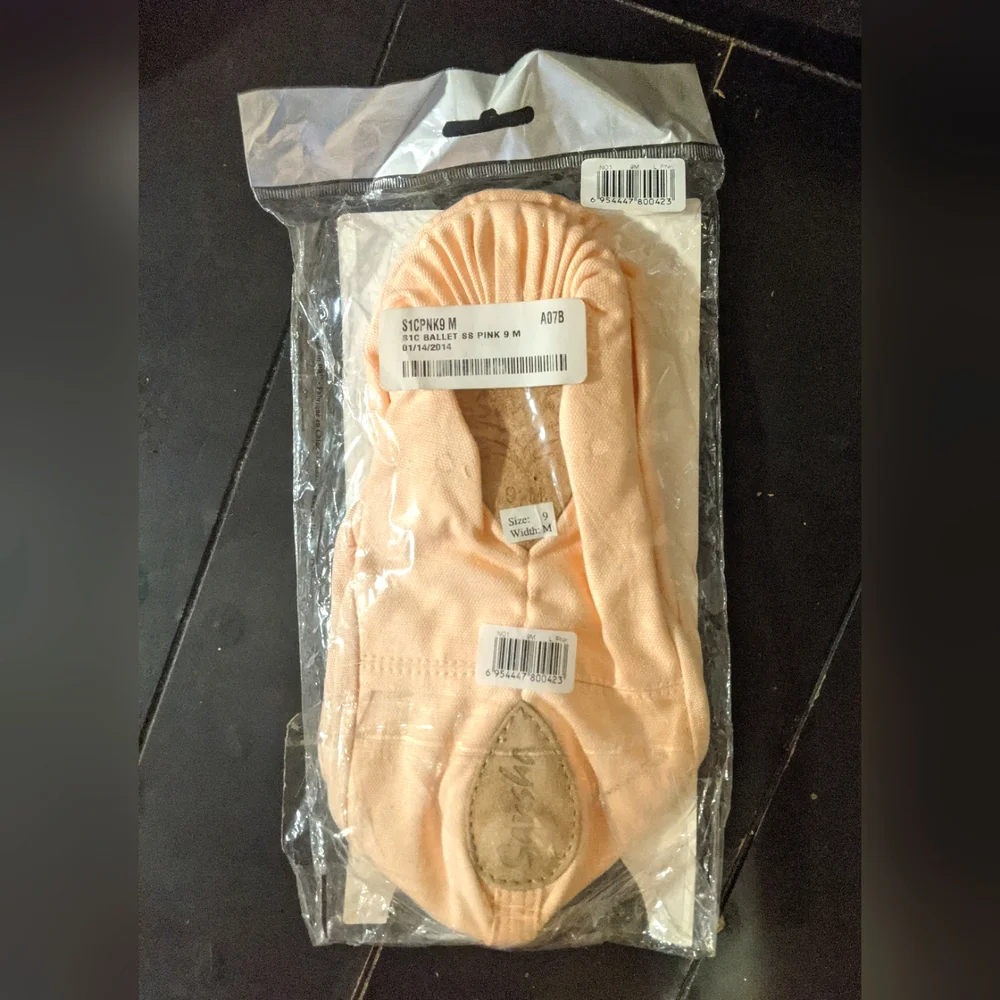 Sansha ProC1 Canvas Pink Ballet Shoe - Picture 2 of 3